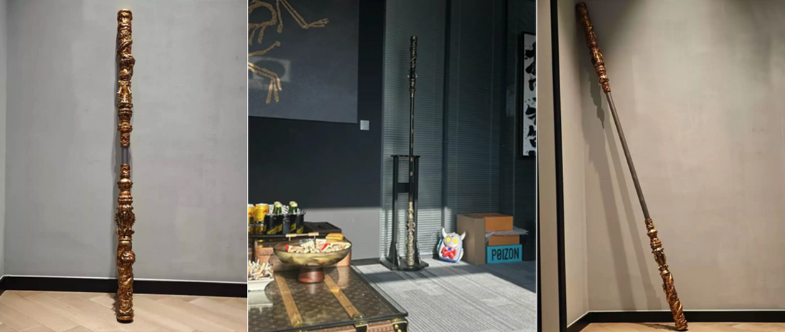 ✨手の届く夢!💫 最高の再現度を誇る「如意棒」—『黒神話 悟空』の世界が現実に!🦸♂️🎮