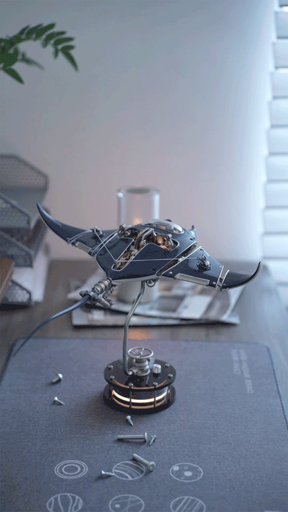 理系男子なら、😎このかっこよさに勝てないよ!」🤖メカマンタ組立 理系男子なら、😎このかっこよさに勝てないよ!」🤖メカマンタ組立