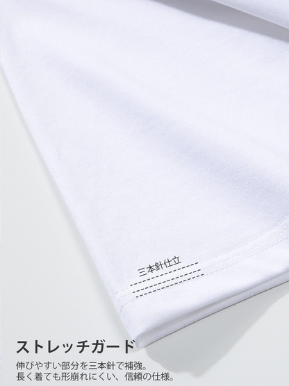 【🛡️最高レベルの抗菌・撥水・防汚加工✨】 突然の雨は止められないけれど…☔ Tシャツの下のあなたの肌は、濡らさせないよ🫧👕💖